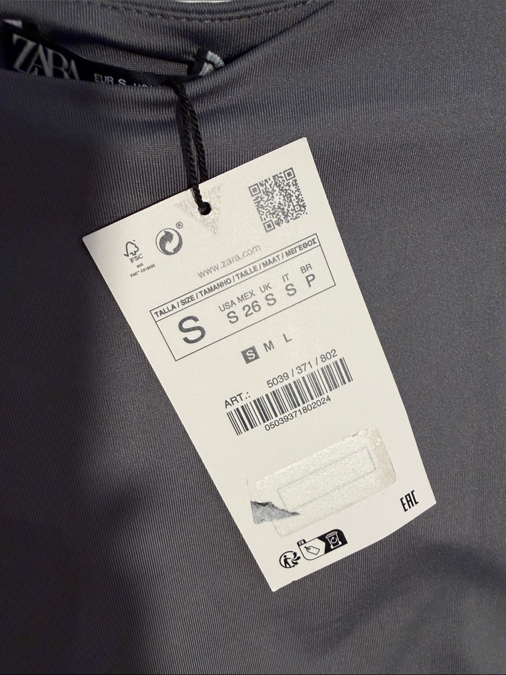 NWT Zara bodysuit - Picture 2 of 3